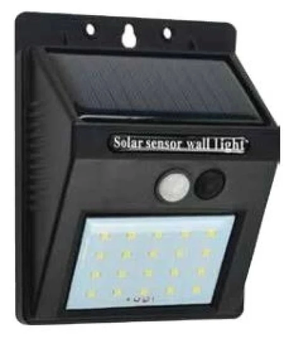 İnoled 15W Sensörlü Solar Duvar Aplik - Resim 2