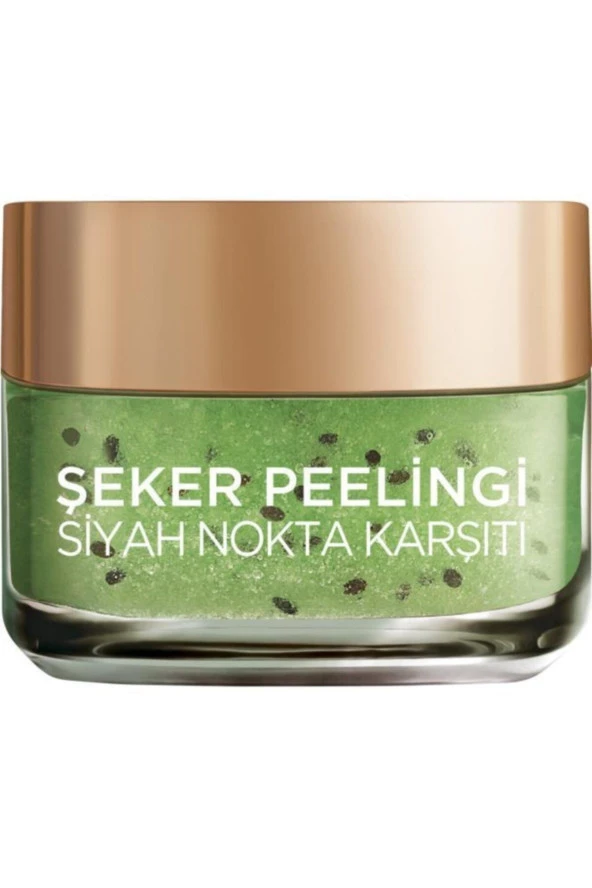 L'Oreal Paris Şeker Peelingi Siyah Nokta Karşıtı Yüz Peelingi 50 ml - Resim 4