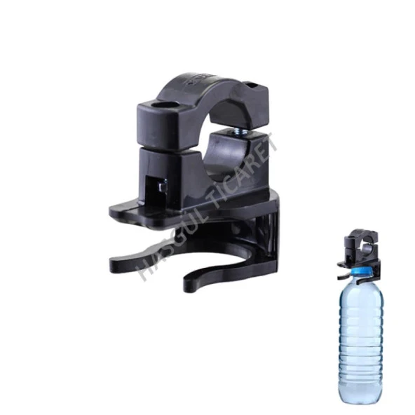 Hsgl Bisiklet Sutak Pet Şişe Tutucu Siyah Plastik Gidon Montaj SKF 137 - 3