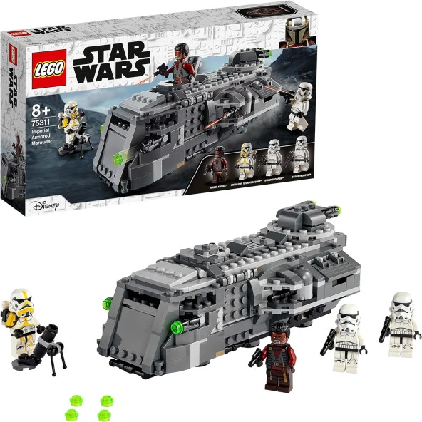 LEGO 75311  Star Wars İmparatorluk Zırhlı Hücum Gemisi Greef Karga ve Stormtrooperlar