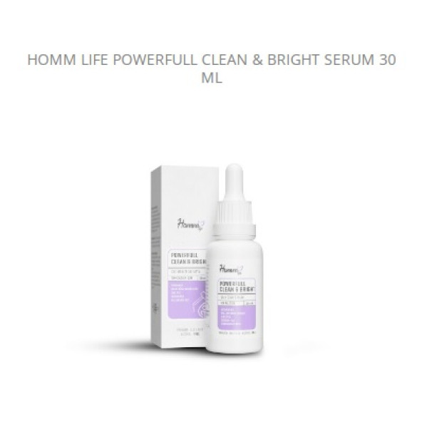 HOMM LIFE POWERFULL CLEAN & BRIGHT SERUM 30 ML - 2