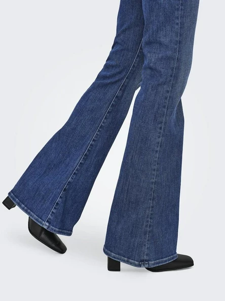Only Cheryl Retro Kadın Jean Pantolon 15310972 - 5