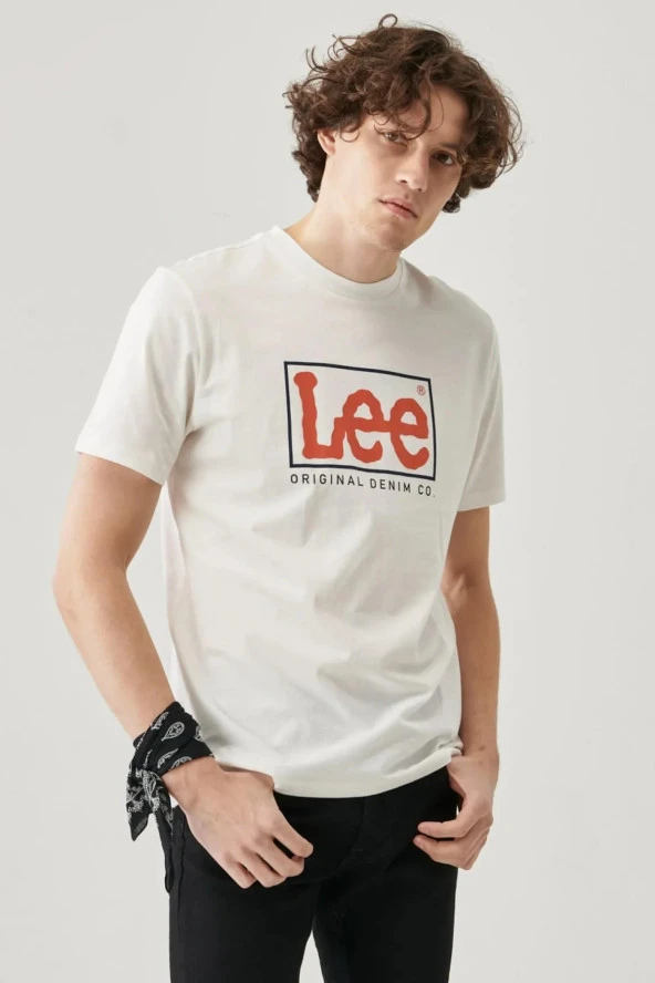 Lee Logo Erkek Tişört L68TYSMK