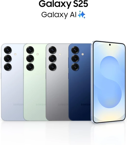 SAMSUNG Galaxy S25 12/256GB Akıllı Telefon Gümüş - 6