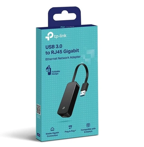 Tp-Link UE306 USB 3.0 to RJ45 Ethernet Ağ Adaptörü ürün görseli 1