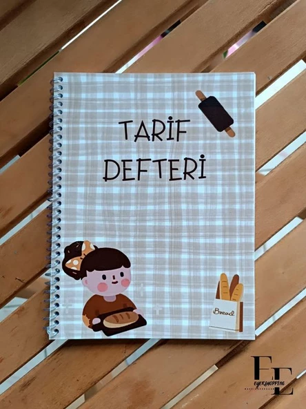 Kişiselleştirilebilir Yemek Tarif Defteri