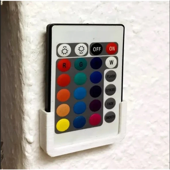 Rgb Led Kumanda Tutucu Aparat Rgb Led Kumandası Tutucu V1