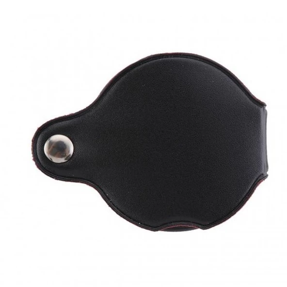 5X-50Mm-Mini Büyüteç Cepte Taşınan Optik Lens Katlanabilir Deri Kaplama Xx1051 - 2