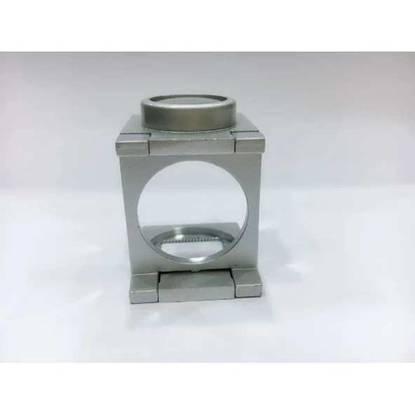 20 Mm Büyüteç Lup Dokumacı Büyüteci Full Çelik Katlanabilir Th9007A - 4