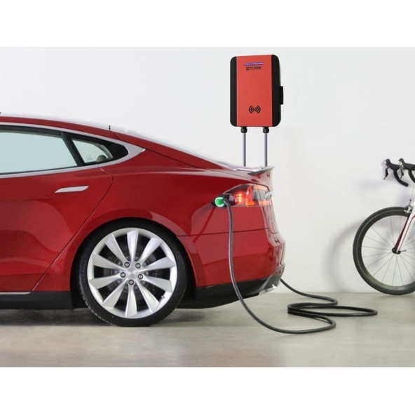 PWR33 HOME-EVS-11 kW WALLBOX - TİP2 SOKET ÇIKIŞLI ELEKTRİKLİ ARAÇ ŞARJ CİHAZI - 11