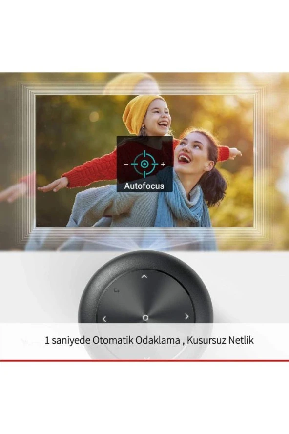 Anker Nebula Capsule II Akıllı Taşınabilir WiFi Kablosuz Projeksiyon Cihazı ve Hoparlör, Siyah - 2