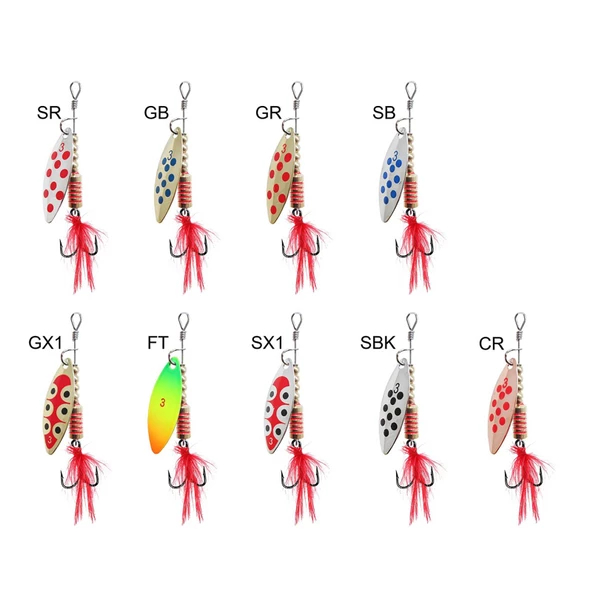 Lucky John Spin X Long 4gr No:2 Döner Kaşık  SR ürün görseli 1