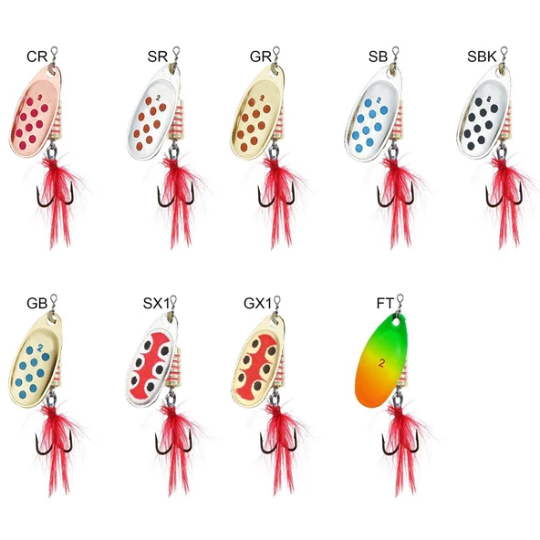 Lucky John Spin X Round 3.5gr No:1 Döner Kaşık   SB ürün görseli 1