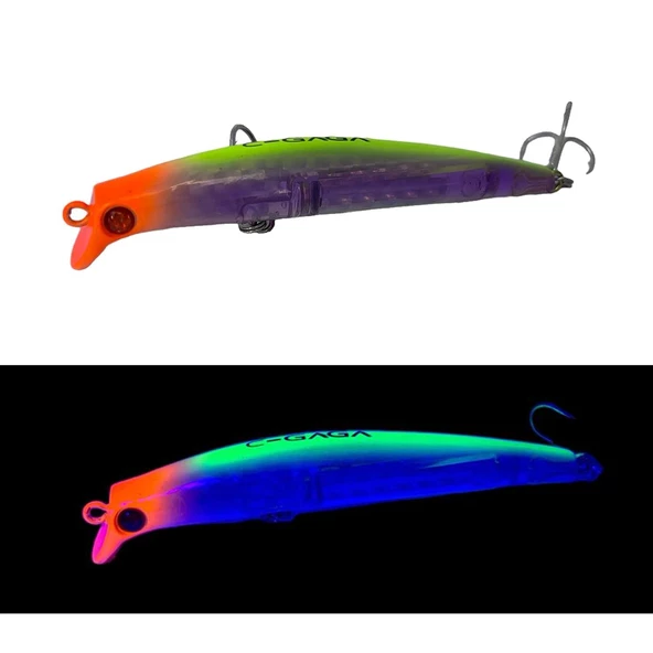 Ege Fish C Gaga 11cm 16gr Floating Maket Balık  01 Limon - 3