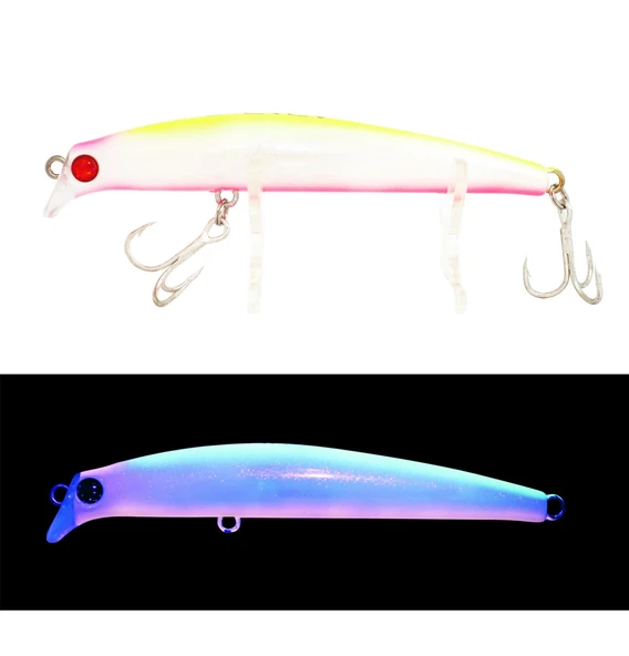 Ege Fish C Gaga 11cm 16gr Floating Maket Balık  Yamakoğlu Limited (Glow) - Resim 6