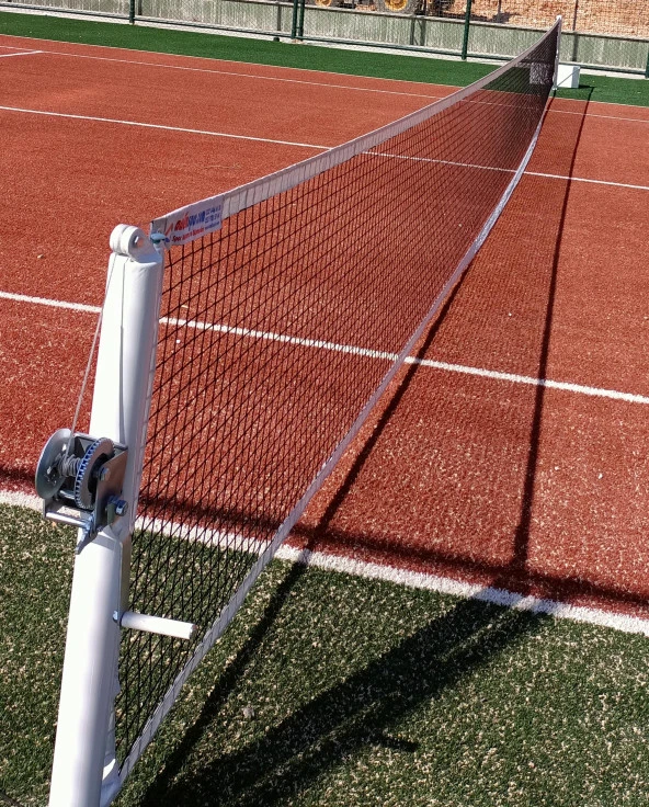 Adelinspor Via Tenis Direği Sabit Ankrajlı ve Gold Tenis Filesi - 3