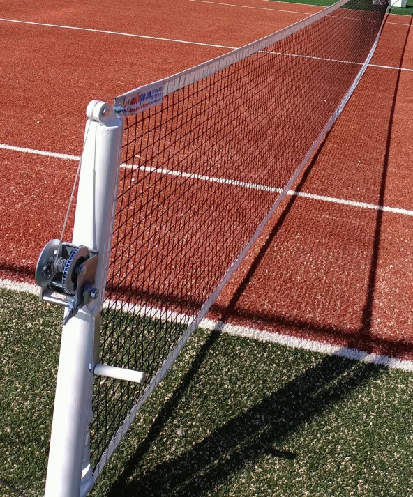 Adelinspor Via Tenis Direği Sabit Ankrajlı ve Gold Tenis Filesi - 5