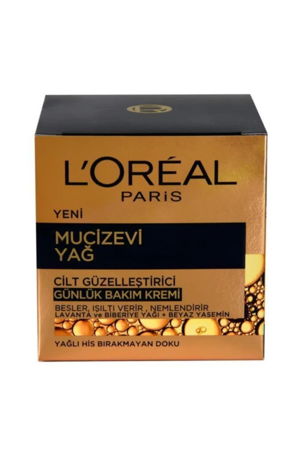 L'Oreal Paris Mucizevi Yağ Cilt Güzelleştici Günlük Bakım Kremi - Resim 5