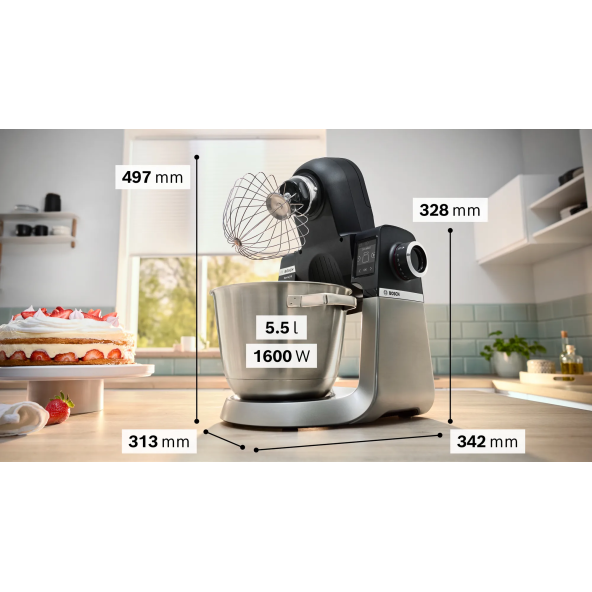 Bosch Mums6zs00 1600 W 5.5 Lt Mutfak Şefi - 3