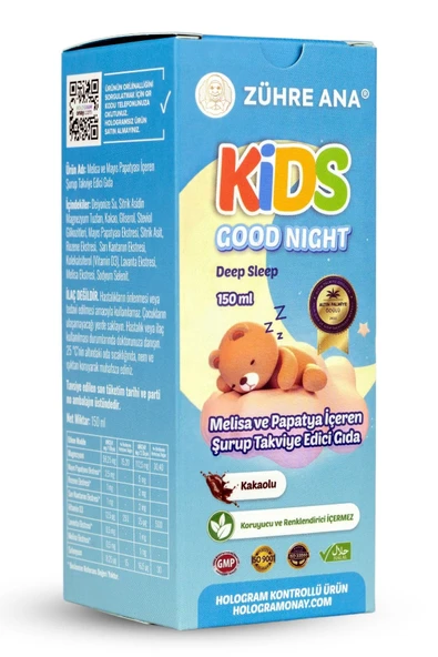 Zühre Ana Kids Melisa ve Papatya Şurubu 150 ml - Resim 4