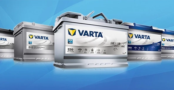 Varta 12V 60 Ah Amper D59 Alçak Tip 540A Akü Hayir