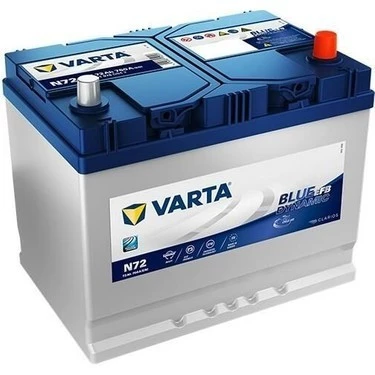 Varta Akü 12V 72 Ah Amper 760A Start-Stop Efb Blue Dynamic N72 / 532012501 - Evet Iade Edeceğim