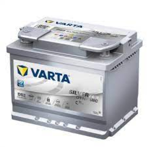 Varta Akü 12V 60 Ah Amper Agm 680A Start-Stop D52 / 514498604 - Evet Edeceğim