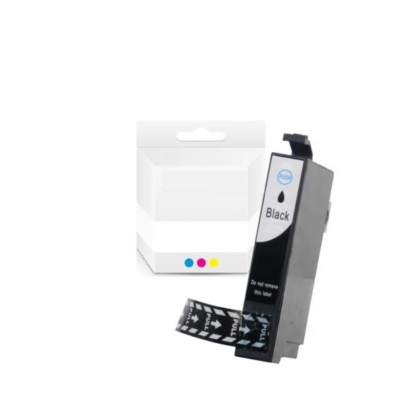 TKPrint Epson Stylus T1281-C13T12814020 Siyah Muadil Kartuş-SX440w-SX445w