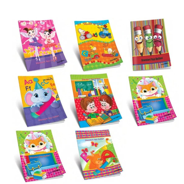 Çınar A5 40 Yaprak Karton Kapak Dikişli Standart Yazı Defteri 24001 ürün görseli