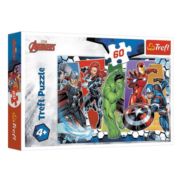 Trefl Marvel 60 Parça Puzzle Yapboz