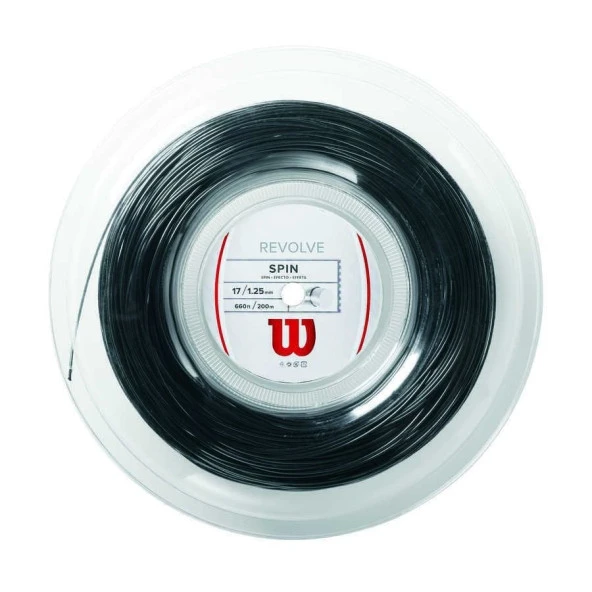 Wilson Revolve Siyah 17/1.25 200M Rulo Kordaj WRZ906900
