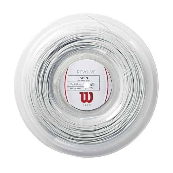 Wilson Revolve Beyaz 1.25 200M Rulo Kordaj WRZ906600