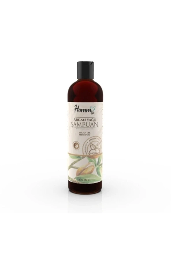 Homm Bitkisel Argan Yağlı Şampuan 400 Ml