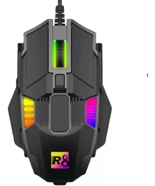 Kablolu Işıklı Rgb 6400 Dpi Gaming Mouse Bwm7