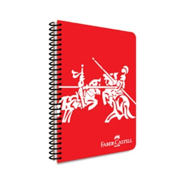 Faber Castell Spiralli Defter Cr1 A4 Pp Kapak 60 Gr - 80 Yp. Çizgisiz