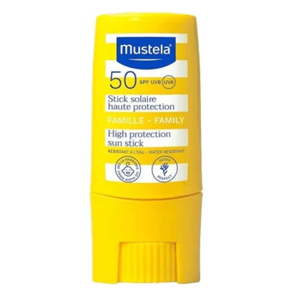 Mustela Çok Yüksek Koruma 50 Faktör Stick Güneş Kremi 9 ml