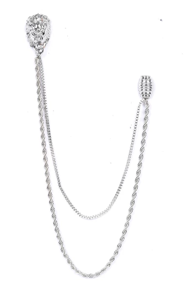 Esgue Aslan Ceket Yaka İğnesi Gold - 4