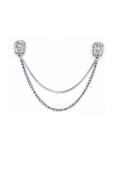 Esgue Aslan Gömlek Yaka İğnesi Gold - 6