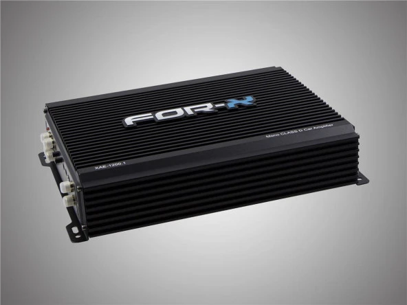 For-X 1200W Rms Bass Kontrollü Mono Oto Amfi Xae-1200.1 ürün görseli