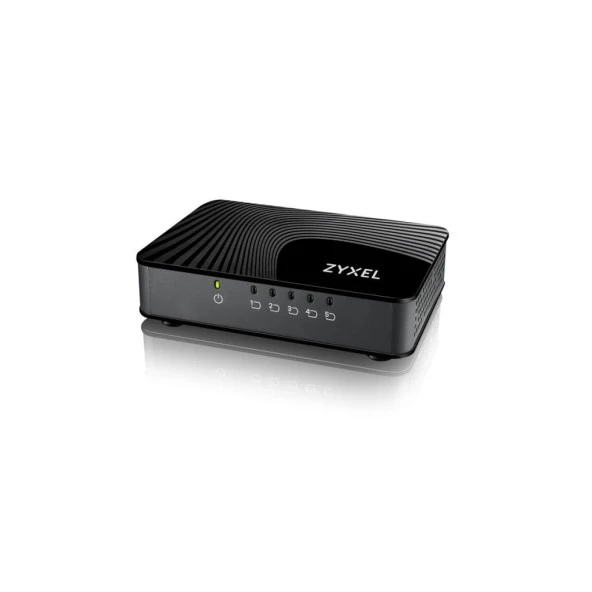 Zyxel GS-105SV2 5-Port Desktop Gigabit Ethernet Media Switch - 3