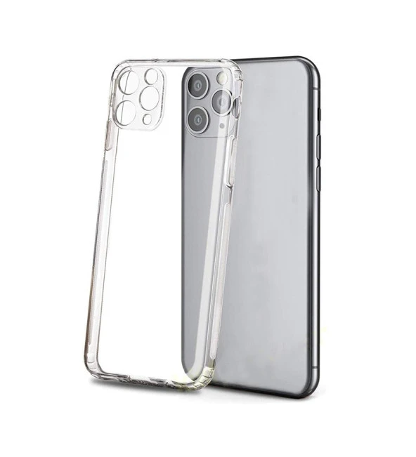 Newface İphone 11 Pro Uyumlu Şeffaf İnce Kılıf - 2