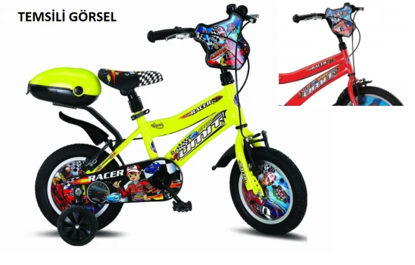12J ÜMİT RACER ÇOCUK BİSİKLETİ - KIRMIZI
