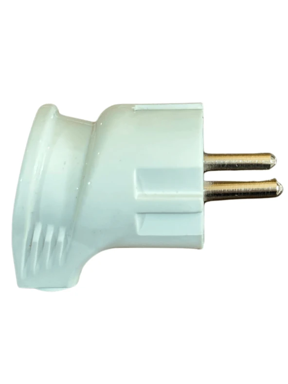 Viko Topraklı Erkek Fiş Beyaz Monoblok (5 Adet) - 2