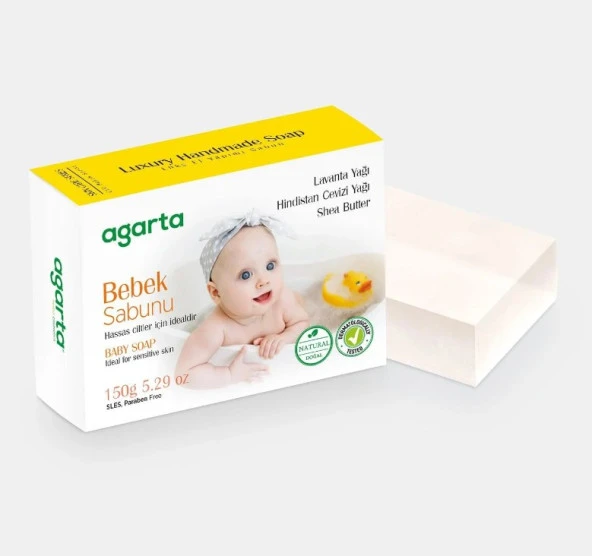 Agarta Doğal El Yapımı Bebek Sabunu 150 Gr 8699943340209