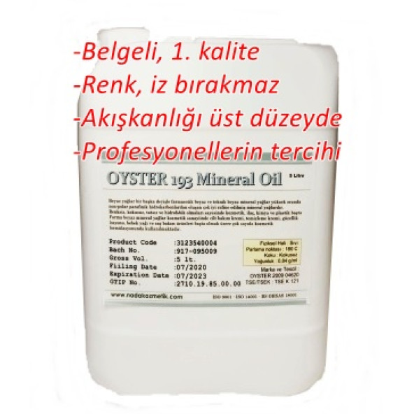 Aromaterapi Masaj Yağı 5 litre