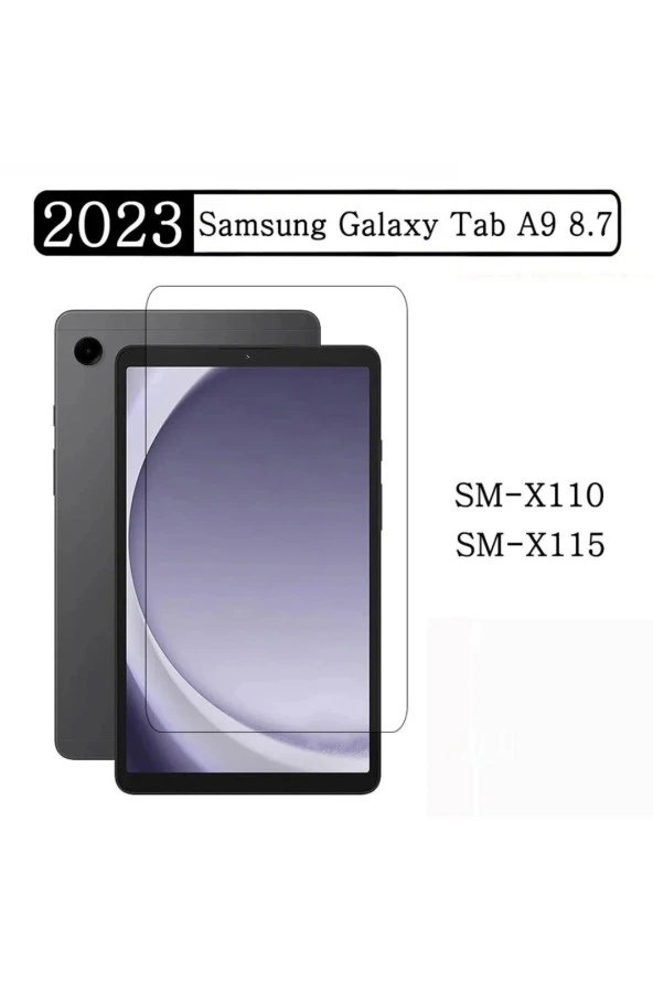 Galaxy Tab A9 SM-X110 X115 X117 Uyumlu Ekran Koruyucu Cam