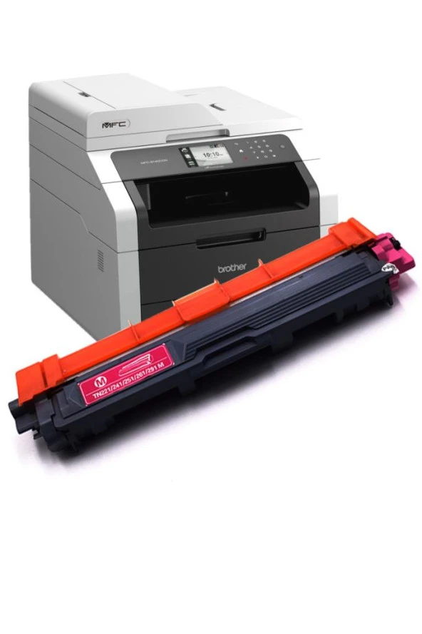 TKPrint Brother TN221/TN-241/TN-251/TN-261 MFC-9340cdw Kırmızı Muadil Toner 1400 Sayfa