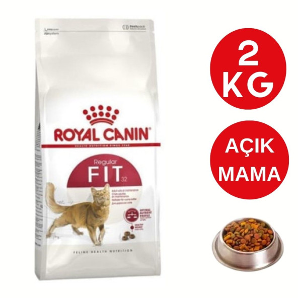 Royal Canin Fit 32 Yetişkin Açık Kuru Kedi Maması 2 Kg