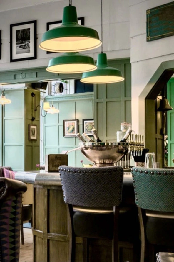 BY-LAMP Yeşil Sarkıt Avize - 2