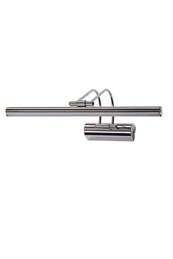 BY-LAMP Krom Ayna Üstü 35 Cm Led Banyo Aplik Duvar Ayna Resim Tablo